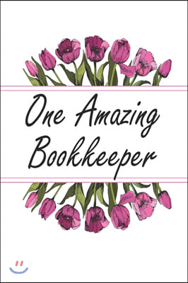 One Amazing Bookkeeper: Weekly Planner For Bookkeeper 12 Month Floral Calendar Schedule Agenda Organizer (Paperback)