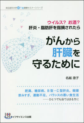 がんから肝臟を守るために ウイルス? お酒? 肝炎.脂肪肝を指摘されたら