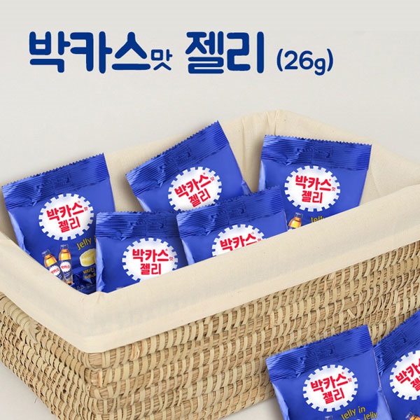 [동아제약] 박카스 젤리 26gx10봉 휴대용 박카스맛 젤리 타우린 간식