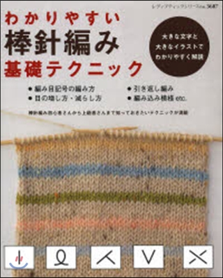 わかりやすい棒針編み基礎テクニック