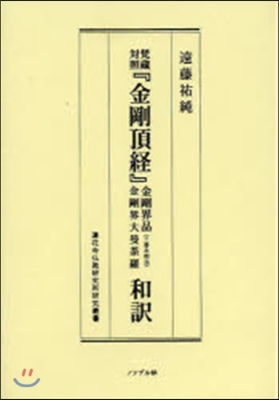 梵藏對照『金剛頂經』 金剛界品金剛界大曼