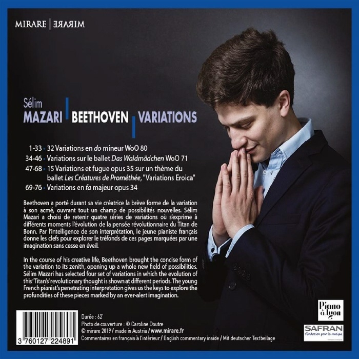 Selim Mazari 베토벤: 변주곡 (Beethoven: Variations)