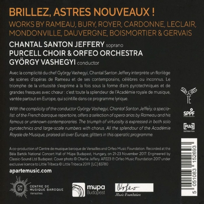 Chantal Santon Jeffery 프랑스 바로크 작품집 (Brillez, astres nouveaux!)