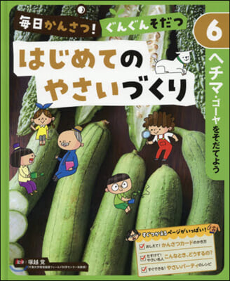 はじめてのやさいづくり(6)ヘチマ.ゴ-ヤをそだてよう