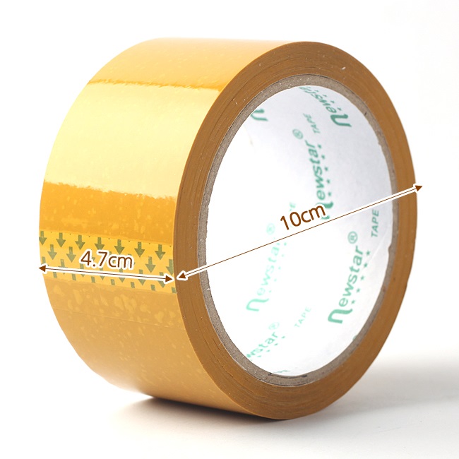 45M 황색 박스테이프/택배 이사 포장 OPP테이프