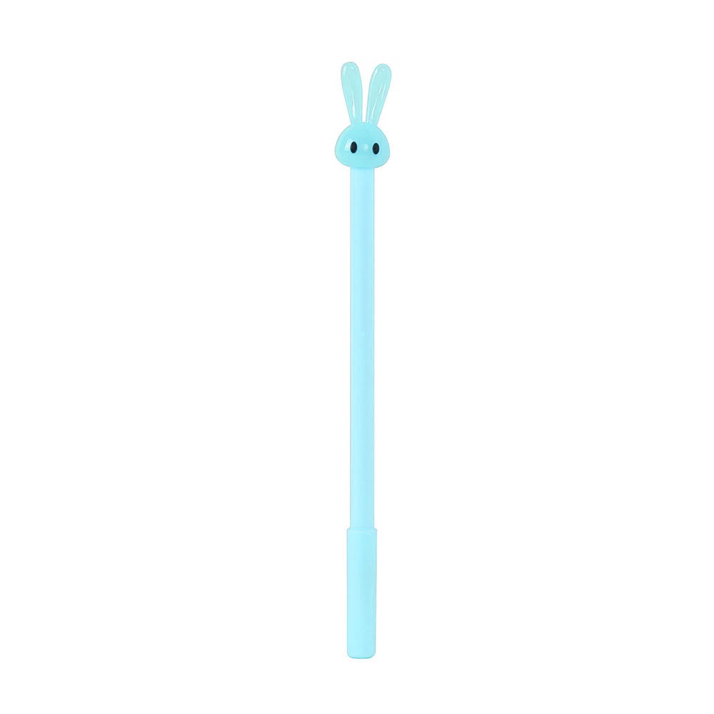 깜찍 토끼 볼펜(0.5mm)(스카이) / 토끼 중성볼펜