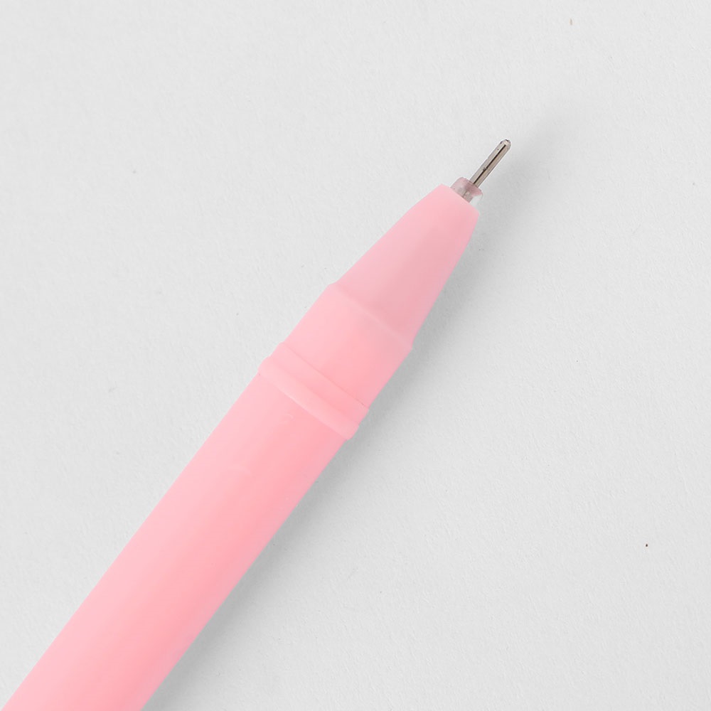 깜찍 토끼 볼펜(0.5mm)(핑크) / 토끼 중성볼펜