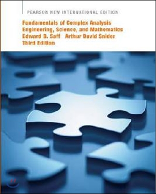 Fundamentals of Complex Analysis with Applications to Engineering, Science, and Mathematics