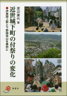 近世城下町の付祭りの變化－伊賀國上野と下