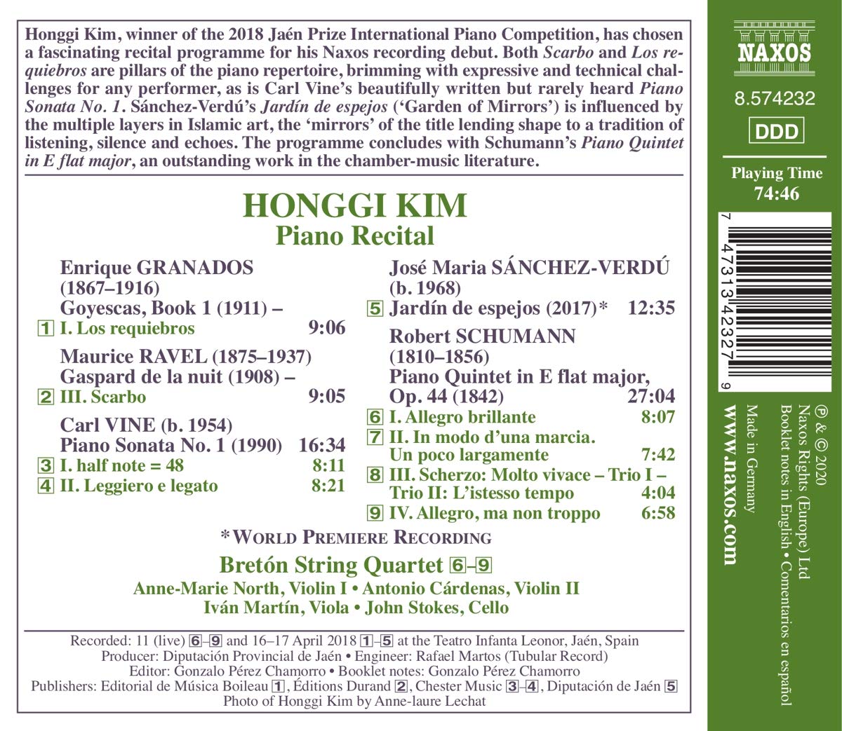 김홍기 - 피아노 리사이틀 (Honggi Kim - Piano Laureate Recital)