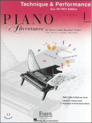 Piano Adventures All-In-Two Level 1 Tech. &amp; Perf.