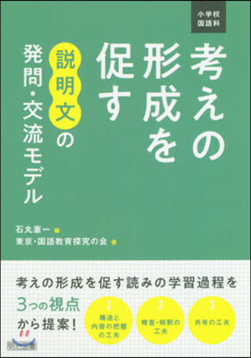 小學校國語科 考えの形成を促す說明文の發問.交流モデル