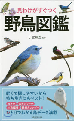 見わけがすぐつく 野鳥圖鑑