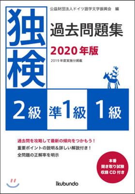 ’20 獨檢過去問題 2級.準1級.1級