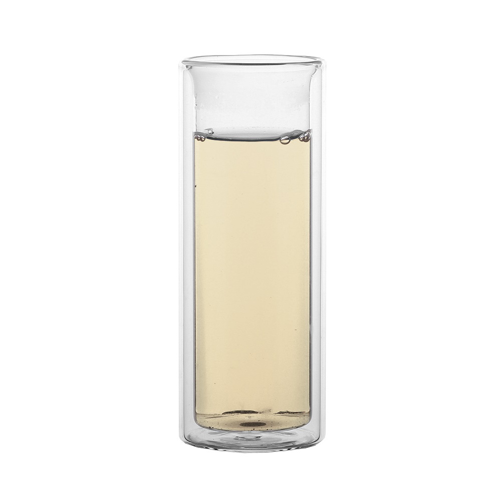 [로하티]퀸글라스 이중 유리컵(300ml)/ 내열 유리잔