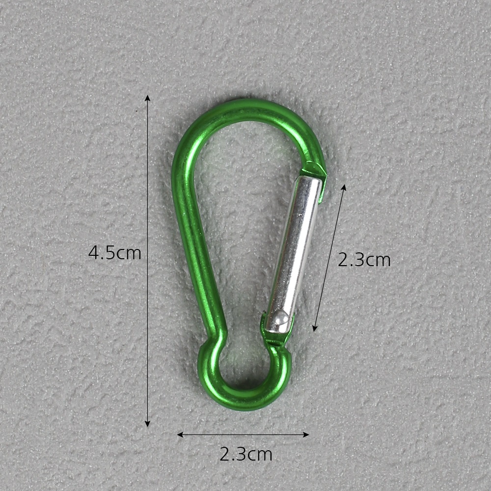 카라비너 5p세트(4.5cm)/캠핑 등산고리 열쇠고리 키링