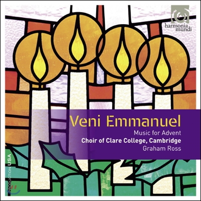 Choir of Clare College Cambridge 강림절을 위한 음악 (Veni Emmanuel - Music for Advent)