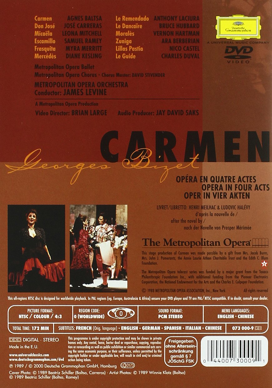 James Levine 비제: 카르멘 (Bizet: Carmen)