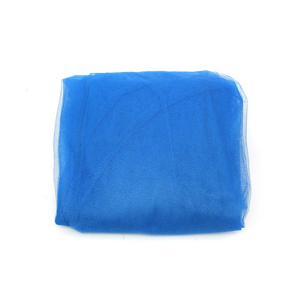 심플 사각 모기장(블루)(중)/아기 침대 대형 캐노피