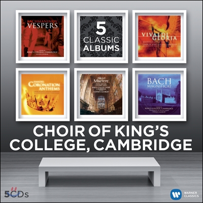 King's College Choir, Cambridge - 5 Classic Albums 킹스 칼리지 합창단 5CD 한정반