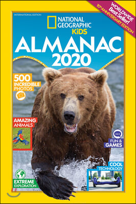 National Geographic Kids Almanac 2020, International Edition (Paperback)