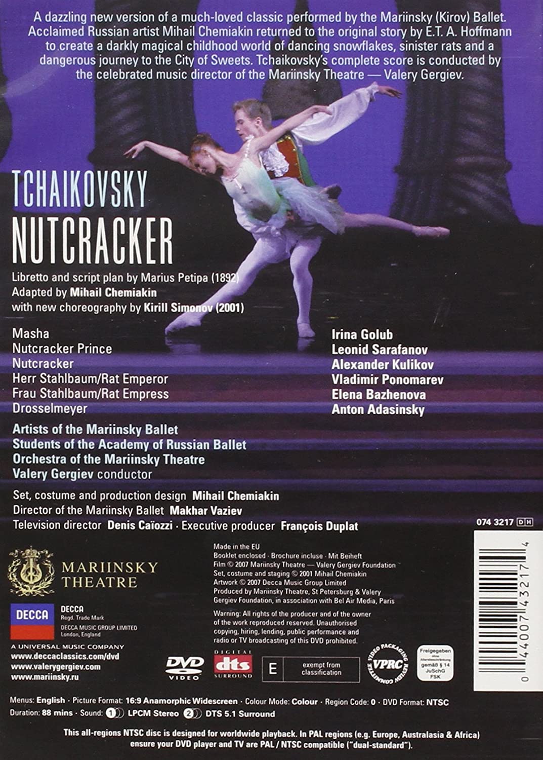 Valery Gergiev 차이코프스키: 호두까기 인형 (Tchaikovsky: The Nutcracker Op. 71)