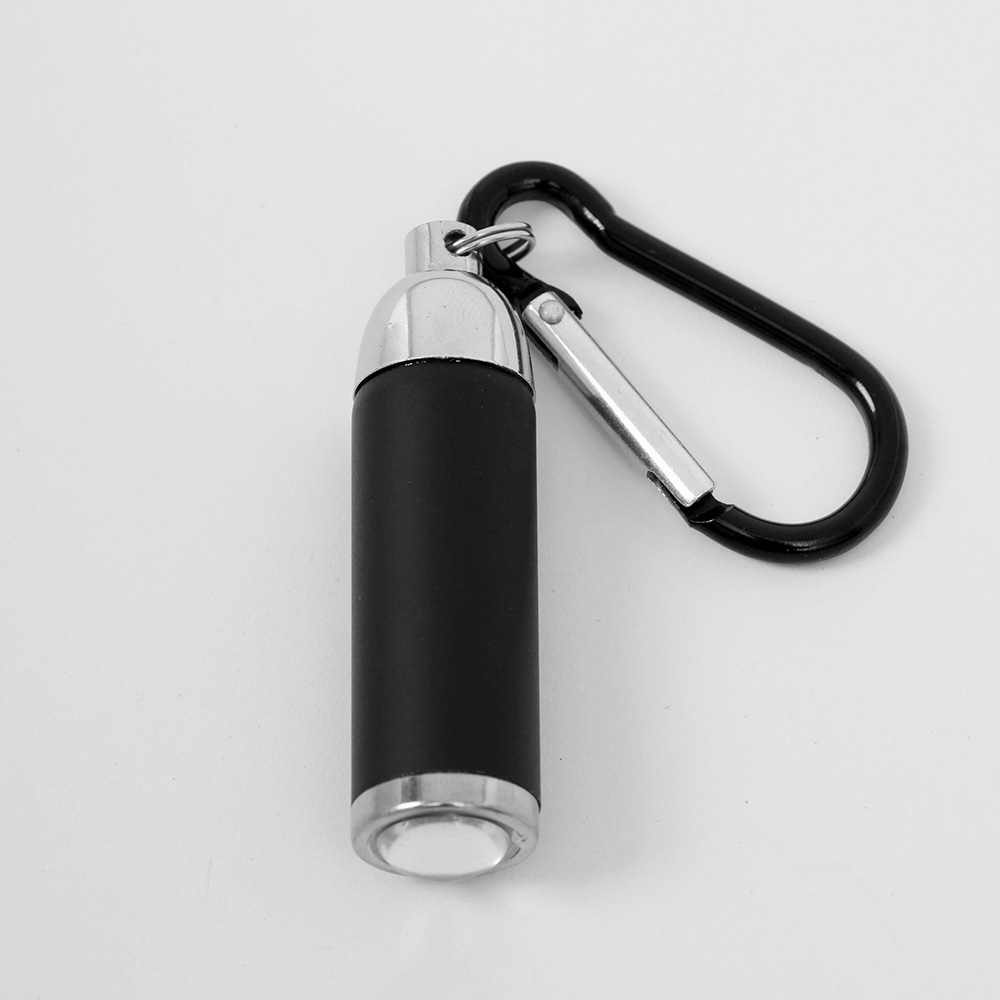 카라비너 LED 후레쉬(블랙)/ 휴대용 미니손전등