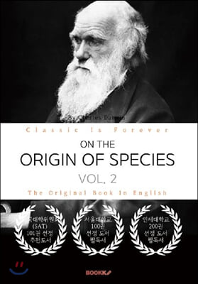 ON THE ORIGIN OF SPECIES, VOL. 2 - 종의 기원, 2부 (영문원서)