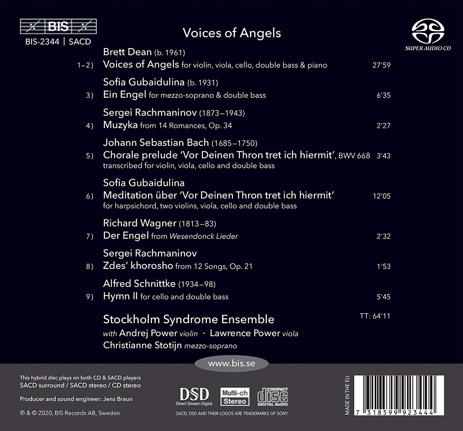 Stockholm Syndrome Ensemble 스톡홀름 신드롬 앙상블 연주집 (Voices of Angels)