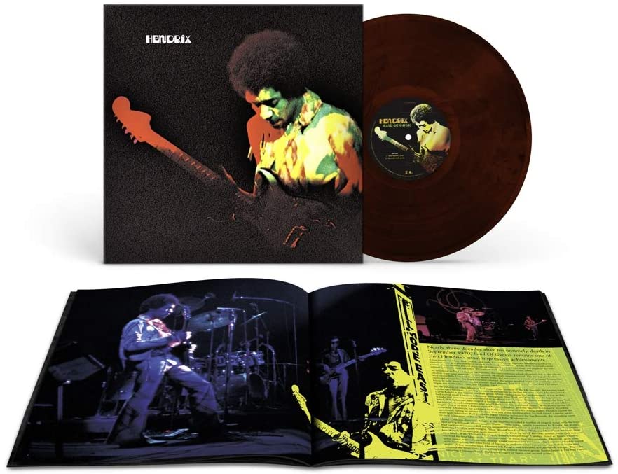 Jimi Hendrix (지미 헨드릭스) - Band Of Gypsys [레드 & 블랙 마블 컬러 LP]