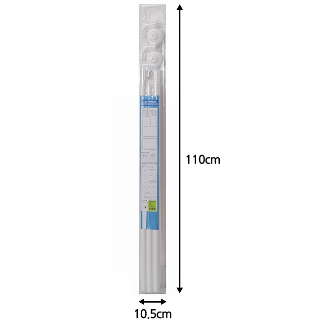 알루미늄 샤워커튼봉 / 커브형 욕실커텐봉