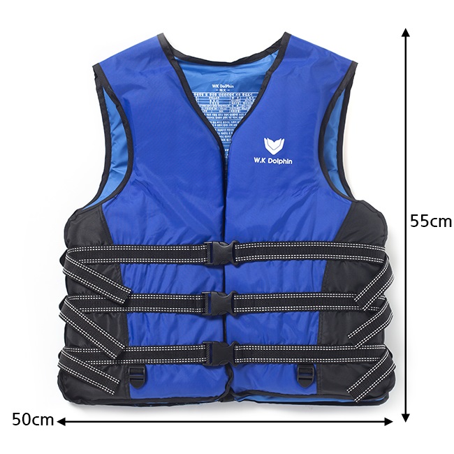 국산 돌핀 블루 구명조끼(XL) 수영 부력보조복