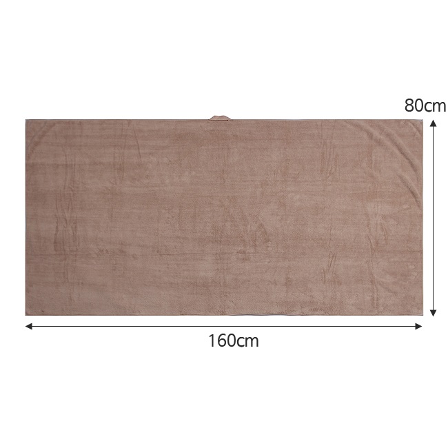 샤워 대형타월(160cm)/극세사수건 목욕수건 비치타올