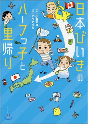 日本びいきのハ-フっ子と里歸り