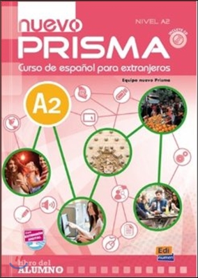 Nuevo Prisma A2 Students Book with Audio CD (Hardcover)