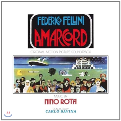 페데리코 펠리니의 영화 '아마코드' 사운드트랙 (Federico Fellini's Amarcord OST - by Nino Rota 니노 로타) [LP]