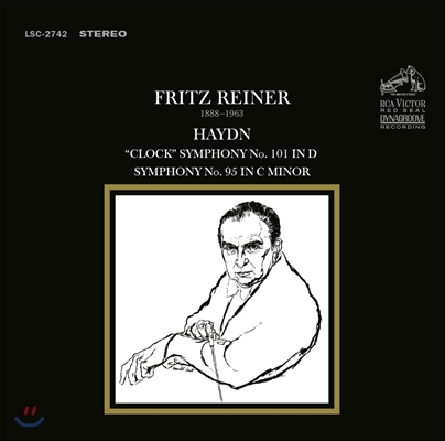 Fritz Reiner 하이든: 교향곡 101번 &quot;시계&quot; &amp; 95번 - 프리츠 라이너 (Haydn: Symphony No.101 &quot;The Clock&quot;, No.95)