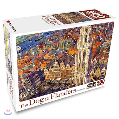 플란다스의 개 직소퍼즐 500pcs 플랑드르 성당의 여름