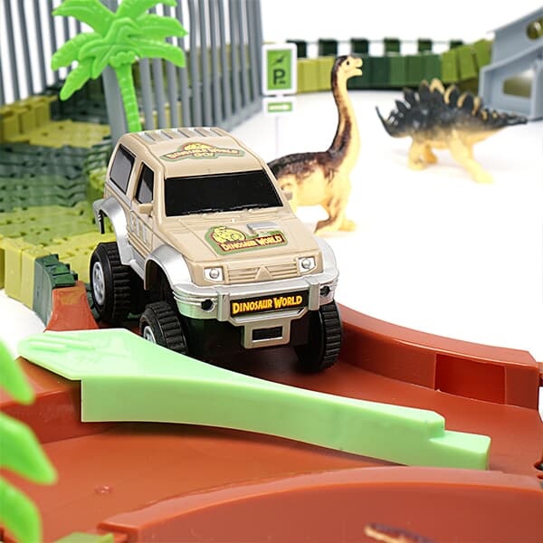 레츠토이 다이노파크 공룡 테마파크 트랙 만들기 미니카 레일장난감