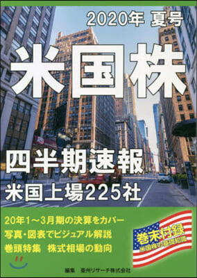 米國株 四半期速報 2020年 夏號