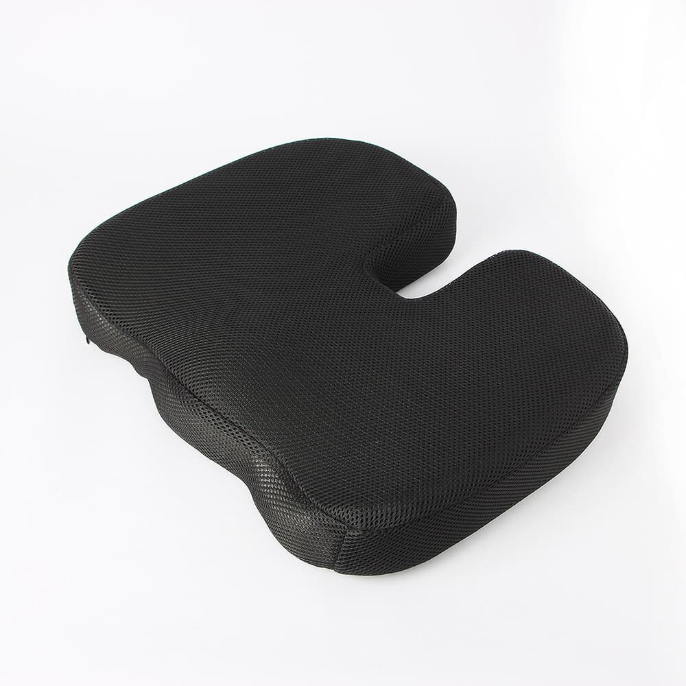 바른자세 메모리폼 골반 방석(블랙) / 의자방석
