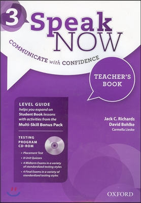 Speak Now 3 : Teacher's Book with Testing Program CD-ROM 