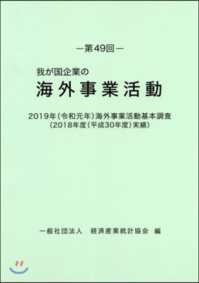 第49回 我が國企業の海外事業活動