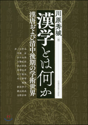 漢學とは何か 漢唐および淸中後期の學術世