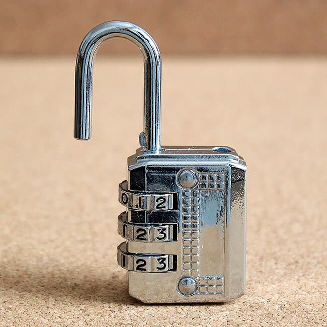 강철 비밀번호 자물쇠/사물함열쇠 번호키 자물통 열쇠