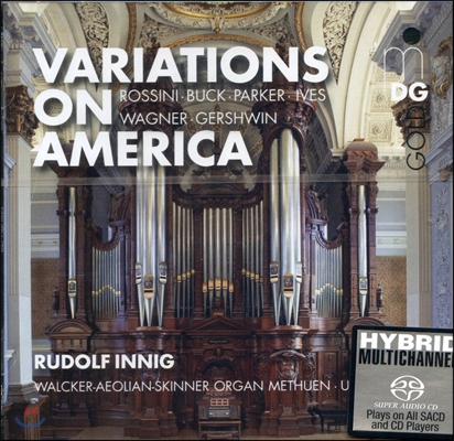 Rudolf Innig 거쉰: 랩소디 인 블루 / 로시니: 윌리엄 텔 서곡 / 버크: 성조기 외 (Variations on America)