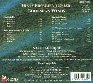 Eric Hoeprich 크롬머: 보헤미아 지방의 관악 음악 (Franz Krommer: Bohemian Winds)