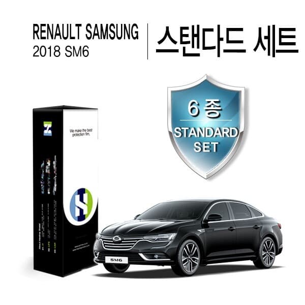 르노삼성 2018 SM6?자동차용품 PPF 필름 생활보호 패키지 6종 세트(HS1766167)