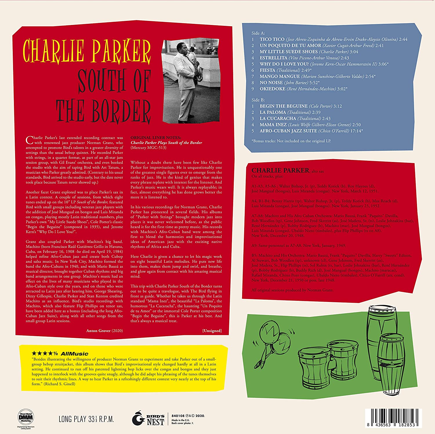 Charlie Parker (찰리 파커) - South of the Border [그린 컬러 LP]  