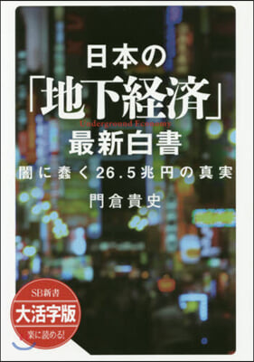 日本の「地下經濟」最新白書 闇に蠢く